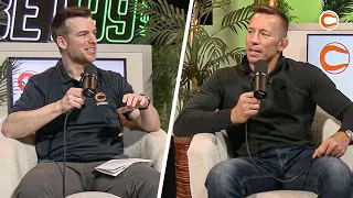 Georges St-Pierre Talks Fighting at UFC 300, Khabib, Mayweather and More |  @BET99Sportsbook
