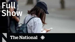 CBC News: The National | Rogers outage impact, Yukon wildfires, Inflation