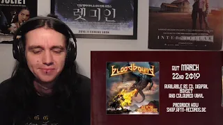 BLOODBOUND - Slayer Of Kings (Audio Track) Reaction/ Review