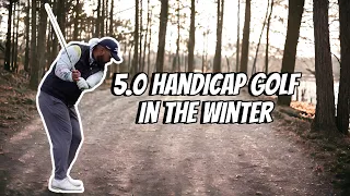 What 5.0 Handicap Golf looks like during the winter in the Northeast [Every shot]