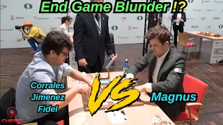 End Game Blunder! Magnus vs Fidel