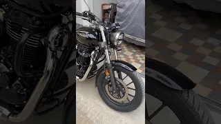 My new 2023 Honda Highness CB350 Exhaust sound🔥🖤♥️ | Best company fitted exhaust in the segment👍