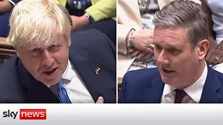 PMQs: Boris Johnson calls Starmer 'pointless plastic bollard' during final clash