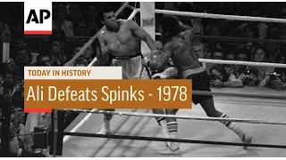 Ali Defeats Spinks - 1978 | Today in History | 15 Sept 16