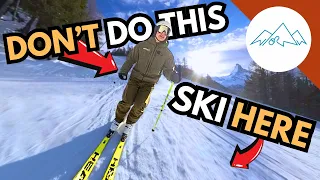 How to ski faster with confidence | How to look like a pro skier | Controlling speed on steep slopes