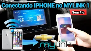 CONECTANDO IPHONE 7 Plus no MYLINK 1 - IOS/14 - Sem Fio