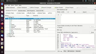 Import csv file into sqlite using sqlite DB Browser