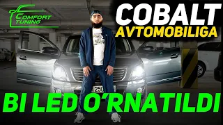 COBALT avtomobiliga BI LED o'rnatib berdik💡