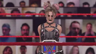 WWE 2K22 Asuka VS Alexa Bliss