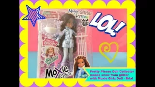 MOXIE GIRLZ AWESOME "BRIA" DOLL REVIEW | GLITTER  & SNOW | 2017 FUN TOYS