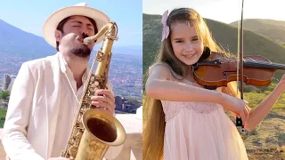 'O SOLE MIO - Daniele Vitale Sax & Karolina Protsenko Violin