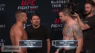 Sean o'connell #MMA weigh in compilation