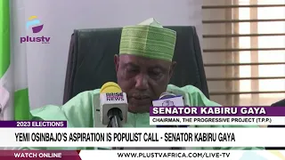 2023 Elections: Yemi Osinbajo's Aspiration Is Populist Call - Senator Kabiru Gaya | NEWS