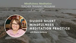 Sharon Salzberg Leads a Guided Mindfulness Meditation Practice