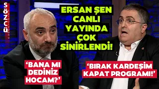 Sözcü TV Canlı Yayınında Eşi Görülmemiş Tartışma! Ersan Şen Çok Sinirlendi