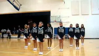 First Varsity game floor cheer