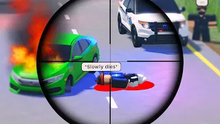 I Caused A Horrible Accident.. The Cops Were Suspicious Of Me! (Roblox)