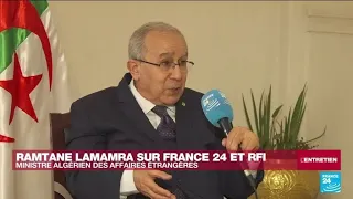 Pour l'Algérien Ramtane Lamamra, les relations avec Paris sont "dans une phase ascendante"