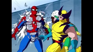 Spider Man Meets The X Men Part 1|Spider Man Animated Series