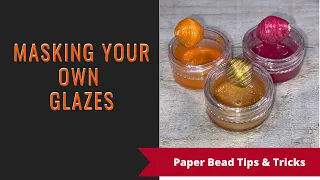 This One Trick Changed The Way I Glazed My Beads - How To Make Your Own Custom Mica Glazes