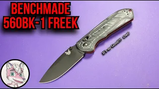 Benchmade 560BK-1 Freek - Folding Knife Review