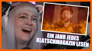 DA WÜRDE ICH DURCHDREHEN! 🤯 Ein Jahr JEDES Klatschmagazin lesen 😲 | Reaktion