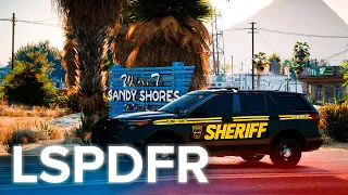 ГОРНЫЙ БЕГЛЕЦ | ПОЛИЦЕЙСКИЕ БУДНИ #42 (МОД LSPDFR ДЛЯ GTA 5)