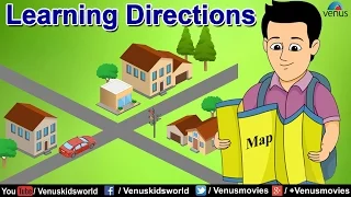 Learning Directions in English | Beginner English | Lessons for Kids  ~ Rhymes