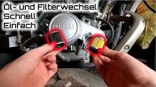 Öl- und Filterwechsel YAMAHA WR125X /// Schraubervlog /// gassenchef