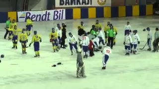 Монгольские хоккеисты избили сборную Украины на льду