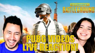 REACTING TO PUBG VIDEOS - YOUR SUGGESTIONS LIVE! | Livestream | Jaby Koay & Achara