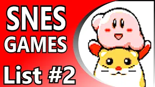 【List 2】 Top 100 SNES Games - Alphabetical Order