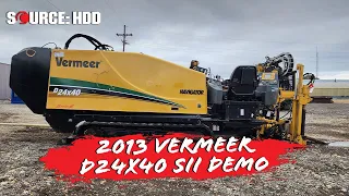 2013 Vermeer D24x40 Series II drill demo | SOURCE: HDD