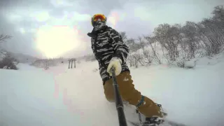 [GoPro Hero4] no track at Powder Zone 20160116