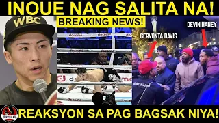 Inoue REAKSYON sa pag bagsak niya! | Tank at Haney nag KRUS landas! | Canelo vs Berlanga!