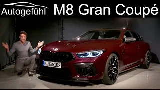 BMW M8 Gran Coupé Competition Premiere REVIEW Exterior Interior - Autogefühl