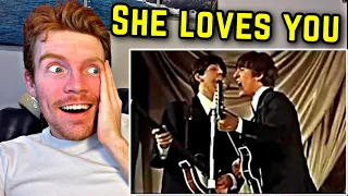 She Loves You - THE BEATLES (FIRST TIME HEARING)