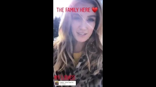 Delta Goodrem's Instagram Story - 17th March 2019