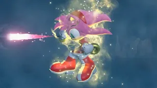 Sonic Frontiers - Amy Rose + Super Amy (Mod) Vs Wyvern