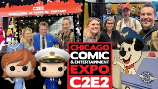 C2E2 Funko Booth and we tour the entire Convention! HAUL and MORE!!