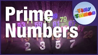 Prime Numbers Song for Kids | Prime Numbers up to 97 | Tiny Tunes