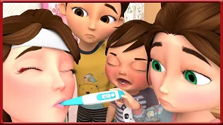 (NEW) Sick Mother Song - Here to You Mother + More Kids Songs🎶 | Nursery Rhymes | Banana Cartoon 3D