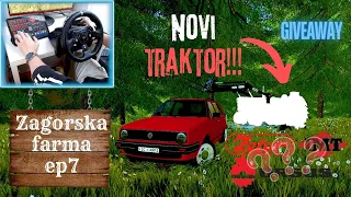 PRONAŠAO SAM NOVI TRAKTOR / ZAGORSKA FARMA EP7 / FARMING SIMULATOR