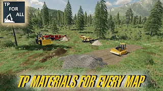 FS22 🚧 Construction Materials For Every Map !!!!! 🚧 Farming Simulator 22 Mods