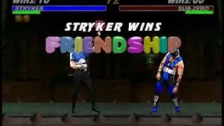 Mortal Kombat 3: Stryker Finishing Moves