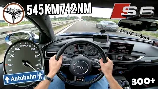 545 KM Audi S6 C7 Avant | 300+ km/h. V-max. Próba autostradowa.