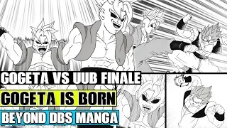 Beyond Dragon Ball Super: Gogeta Returns! Gogeta Vs Uub Finale! Goku And Vegeta Destroy Uub!