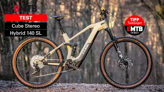 CUBE Stereo Hybrid 140 SL: EMTB-Testsieger der TOUREN-Fullys 2021