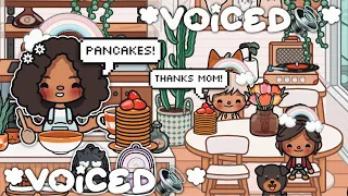 Aesthetic Fall School Morning Routine! 🎃 || 🔊 VOICED || Toca Boca Roleplay