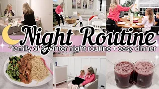 *NEW* PRODUCTIVE NIGHT ROUTINE OF A MOM OF 4 WINTER 2024 TIFFANI BEASTON HOMEMAKING SAHM 🌙